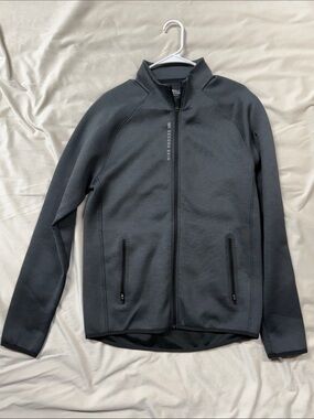 Second Skin small Men's Grey Full-Zip Performance Jacket